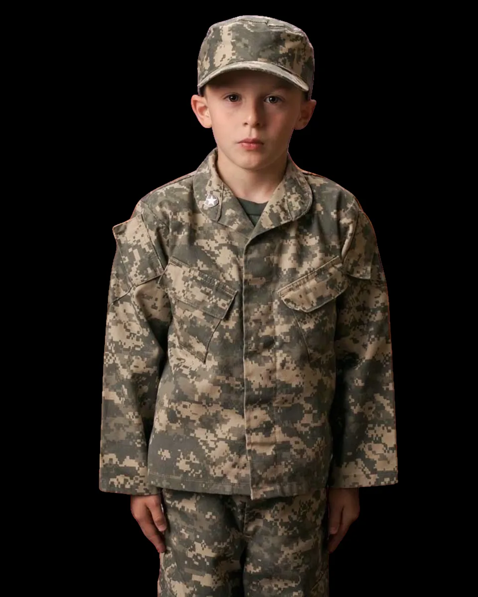 Alunos do Projeto Militar Kids